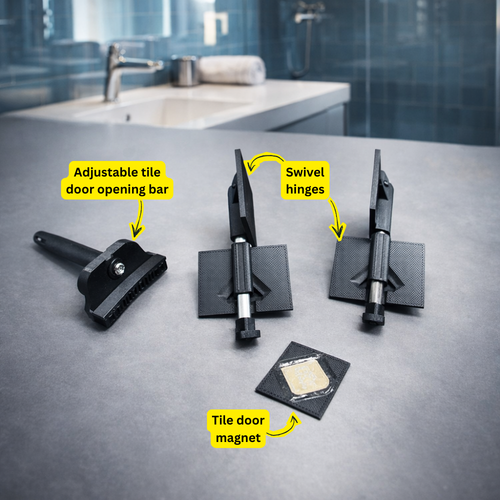 Concealed Access Hatch with Hinges