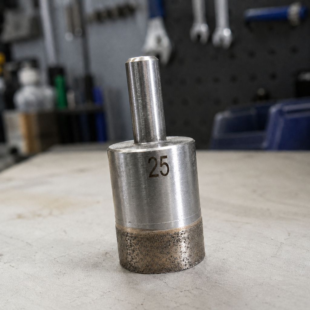 25mm Diamond Core Drill Bit for Hidden Towel Hooks